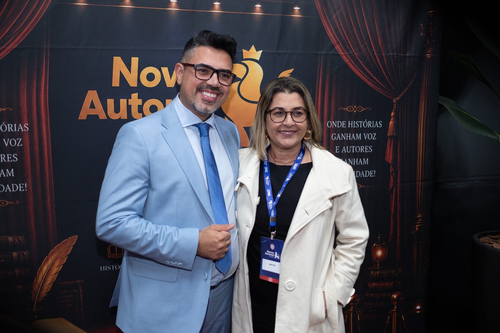 Autores no palco da Gala NAB